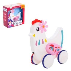 ZABIAKA Каталка на веревке "Курочка" SL-03282a 4723759
