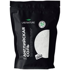 LAB NATURE / Английская соль для ванн, 2кг / Натуральная соль / Магниевая соль Lab.Nature