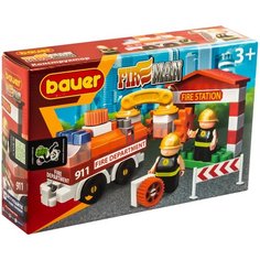 Конструктор Bauer Fireman 739 Пожарная машина и пожарный гидрант Бауэр