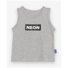 Майка Gulliver Baby, размер 86, серый