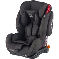Автокресло группа 1/2/3 (9-36 кг) RANT Thunder Ultra SPS Isofix, black jeans РАНТ