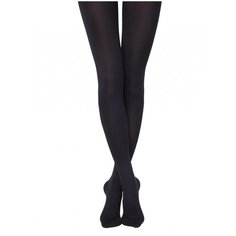 Колготки Conte Elegant Cotton, 450 den, размер 4, nero (черный)