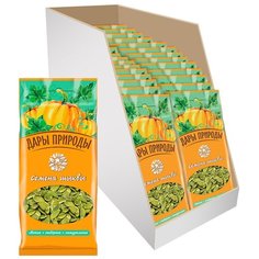 Тыквенные семечки Дары природы очищенные, 30 шт по 50 г