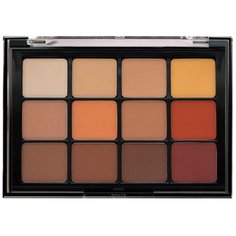 Viseart Палетка теней для век Matte 10 warm matte