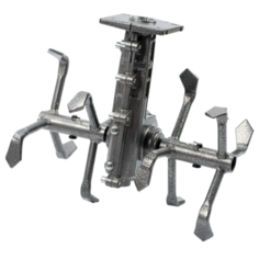 Почвофрезы (насадка-культиватор) на триммер гусиные лапки 7 зубов 26 мм Рысь