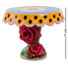 Тортовница средняя Цветы CMS-01/ 2, 23*23*19см 113-103083 Pavone