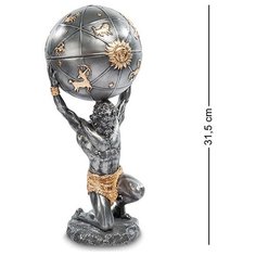 Статуэтка-шкатулка Атлас WS- 20 113-901873 Veronese
