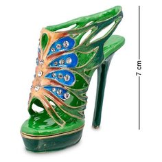 Шкатулка-туфелька Павлин (Nobility) SMT-74 113-602859