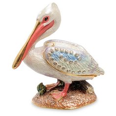 Шкатулка Пеликан розовый JB- 05 113-601008 Nobility