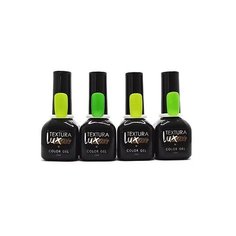 Набор для маникюра Textura lux Color Gel, 4 шт., 12 мл, neon 1