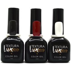 Набор для маникюра Textura lux Color Gel, 3 шт., 12 мл, standart