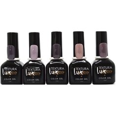 Набор для маникюра Textura lux Color Gel, 5 шт., 12 мл, dusty rose