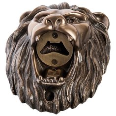 Открывалка для бутылок Veronese Лев WS-1036, бронзовый