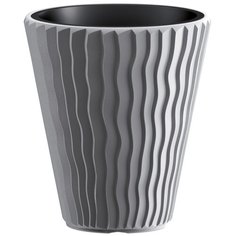 Кашпо для цветов SANDY DBSP400-405U серый 2 предмета 18 и 37л Prosperplast