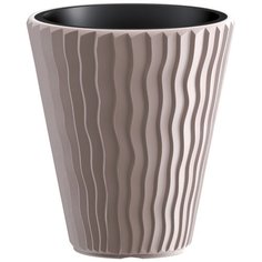 Кашпо для цветов SANDY DBSP400-7529U мокко 2 предмета 18 и 37л Prosperplast