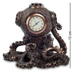 Статуэтка-часы в стиле Стимпанк Осьминог WS-189 113-904104 Veronese
