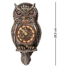 Статуэтка-часы в стиле Стимпанк Сова WS-915 113-905355 Veronese