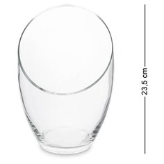Ваза стеклянная 23,5 см (Неман) NM-29043 113-20757
