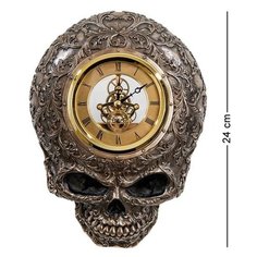 Статуэтка-часы в стиле Стимпанк Череп WS-916 113-905356 Veronese