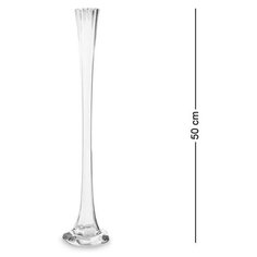 Ваза стеклянная 50 см (Неман) NM-25963 113-20767