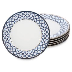 Набор из 6 тарелок Элегантность (Eleganza Pavone) JK-244 113-451937