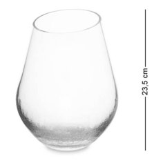 Ваза для цветов стеклянная 22,5 см (Неман) NM-25480 113-201328