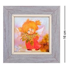 Панно керамическое Ангел хорошего настроения 10х10 ANG-449 113-502412 Artangels