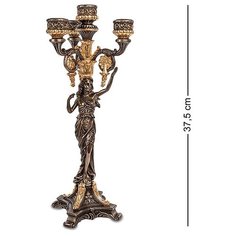 Канделябр в древнеримском стиле Девушка WS-689/ 2 113-903811 Veronese