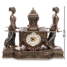 Часы в стиле барокко Уходящее время WS-613/ 1 113-905661 Veronese