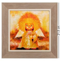 Панно керамическое Ангел процветания 15х15 ANG-410 113-502124 Artangels