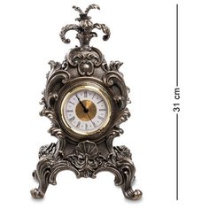 Часы в стиле барокко Королевский цветок WS-614 113-902581 Veronese