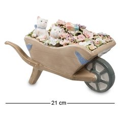 Музыкальная фигурка Тележка с цветами CMS-15/60 113-101313 Pavone