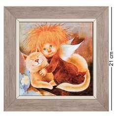 Панно керамическое Ангел тепла и уюта 15х15 ANG-1173 113-504871 Artangels