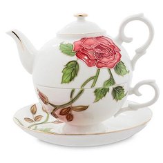 Чайный набор Золотая Роза Рафаэлло JS-16 113-451587 Pavone