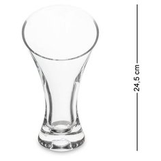 Ваза стеклянная, 24,5 см (Неман) NM-21703 113-20789