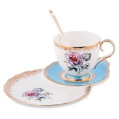 Чайная пара Цветок Неаполя (Fiore Napoli Pavone) JK-133 113-451511