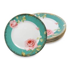 Набор из 6 тарелок Роза (Milano Rose Pavone) JK-230 113-451923