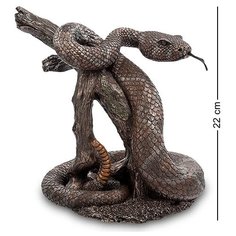 Статуэтка Гремучая змея WS-768 113-903514 Veronese