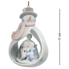 Фигурка подвесная Снеговичок CMS-39/ 9 113-104787 Pavone
