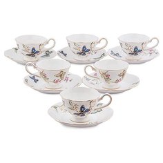 Чайный набор на 6 перс.Райский уголок JK- 47 113-451425 Pavone