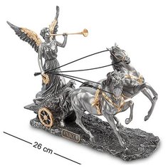 Статуэтка Богиня Ника на колеснице WS- 84 113-902602 Veronese
