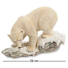 Статуэтка Белый медведь WS-705 113-903013 Veronese