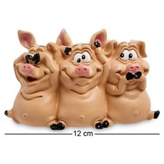 Статуэтка Трио мудрых свиней RV-618 113-905420 The Comical World of Stratford
