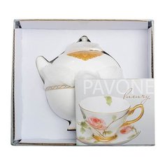 Чайный набор Золотой Палермо (Gold Palermo Pavone) JK-197 113-451616