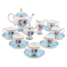 Чайный сервиз на 6 перс. Цветок Неаполя (Fiore Napoli Pavone) JK-131 113-451509