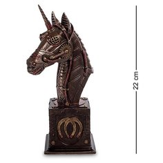 Статуэтка в стиле Стимпанк Единорог WS-293 113-904126 Veronese