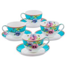 Чайный набор на 4 перс. Виола (Viola Pavone) JK-114 113-451492