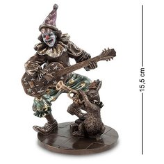 Статуэтка Шут-музыкант WS-629 113-903456 Veronese