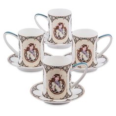 Чайный набор на 4 перс.Габриэлла JK- 55 113-451433 Pavone