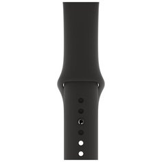 Apple Спортивный ремешок (для корпуса 40 мм), размеры S/M и M/L черный